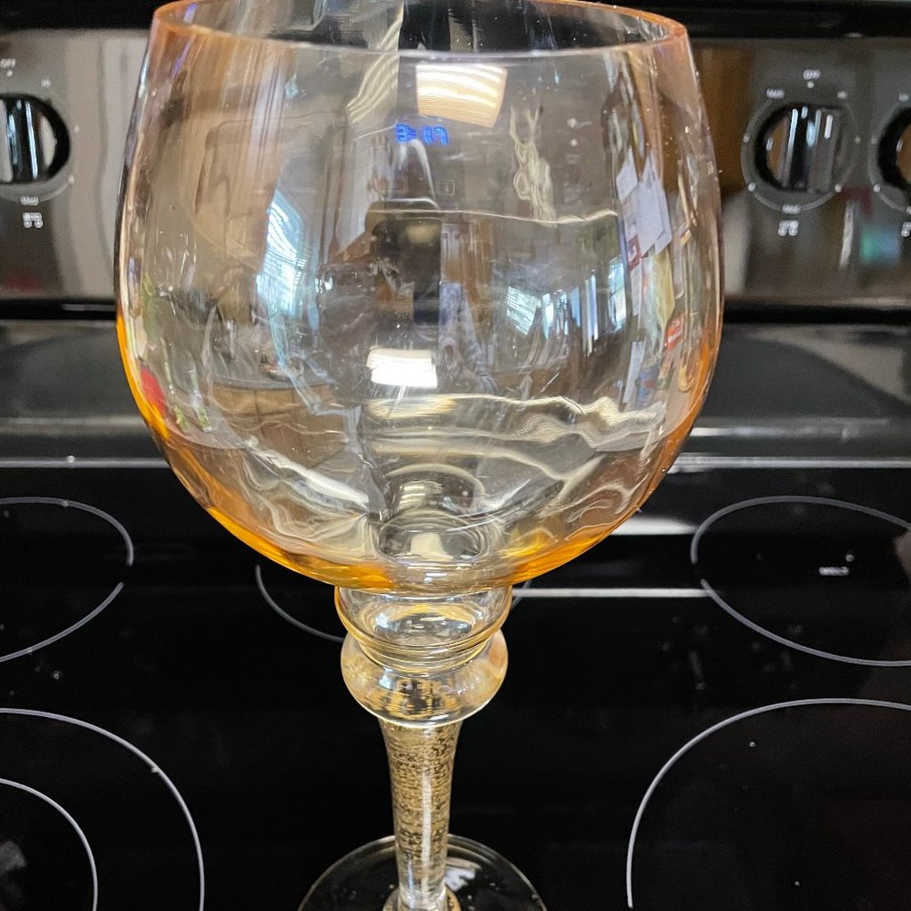 Long Stem Glass Votive Holder